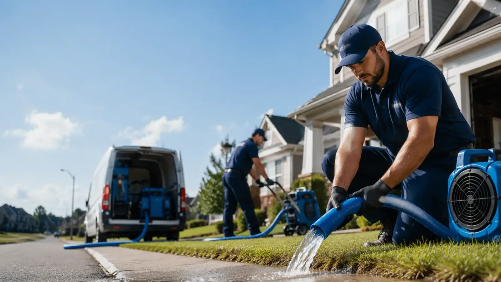 Flood Damage Restoration in Ina, IL